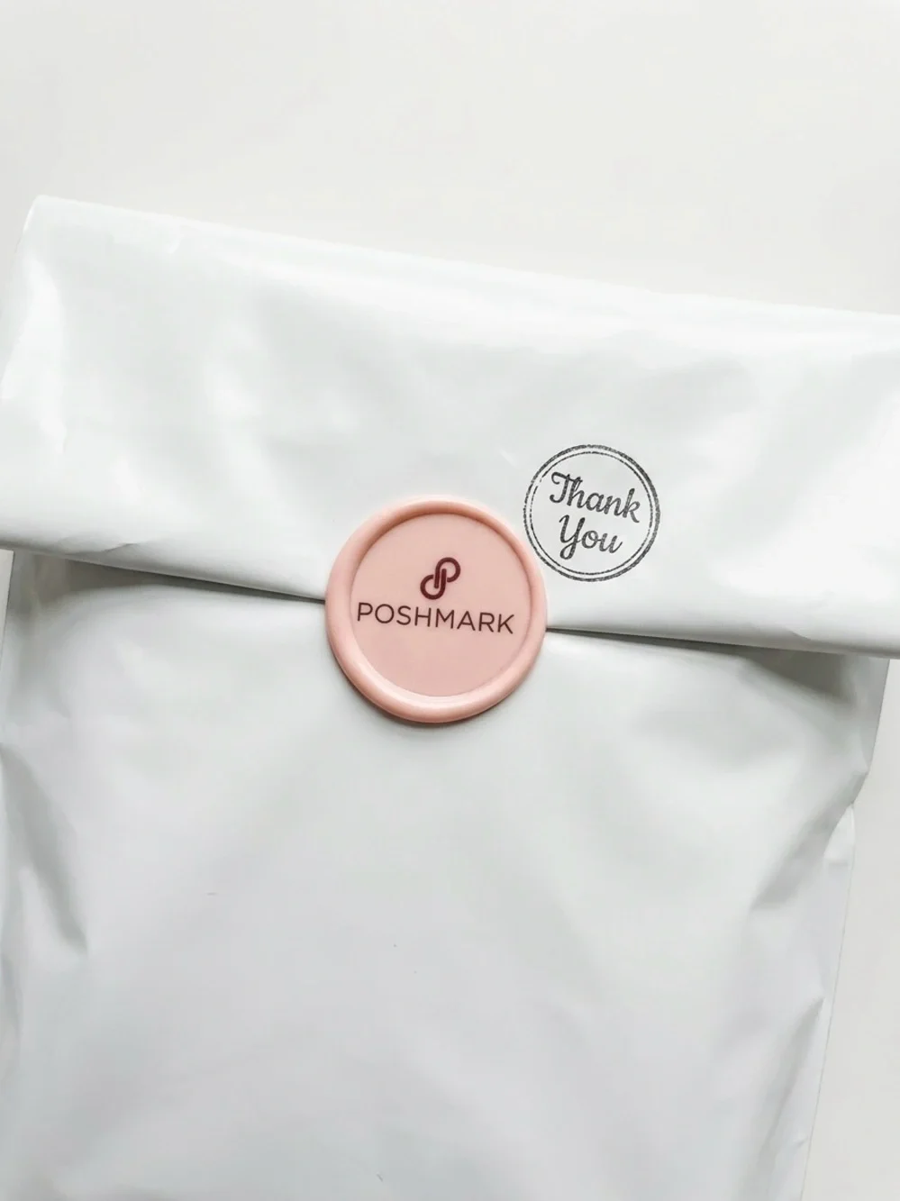 POSHMARK Branded Wax Seal Stickers | Premium Reseller Packaging Supplies